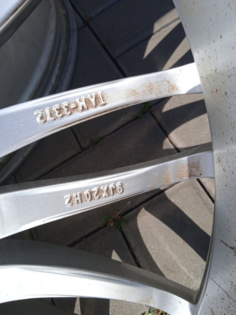 Felgi Aluminiowe BORBET 20 5x112 Mercedes ML GL Audi  Komplet Jasło