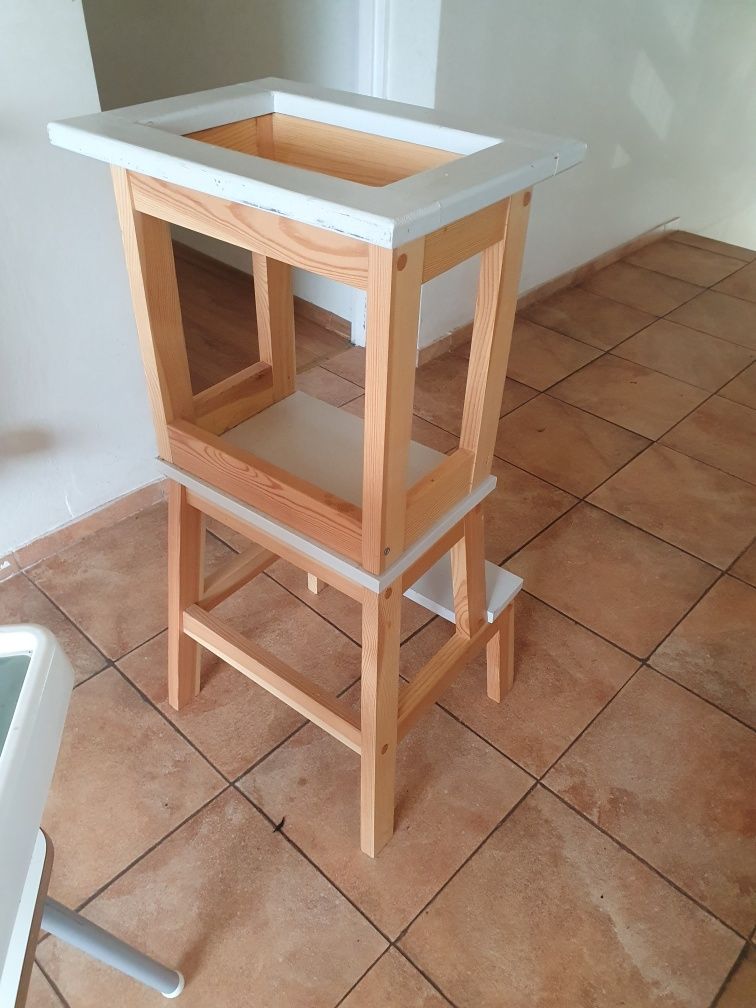 Kitchen helper plus krzesełko ikea