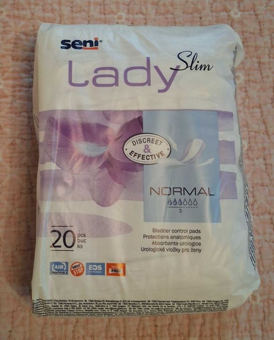 Урологические прокладки Леди Слим. Lady Slim
