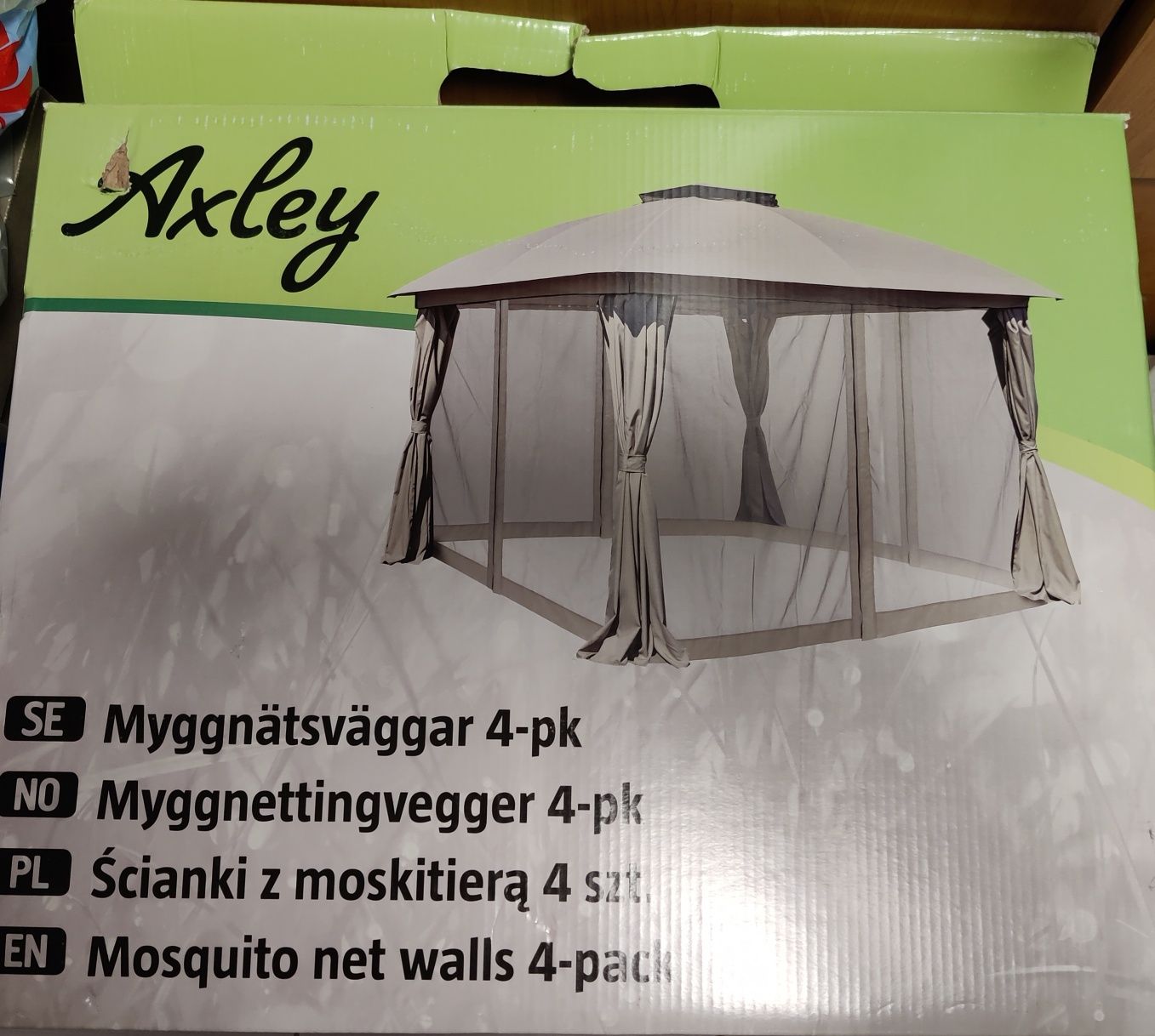 Moskitiera do luksusowego pawilonu ogrodowego