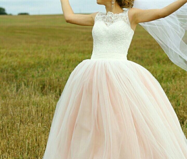 Плаття весільне рожеве сукня пудра, свадебное платье розовое