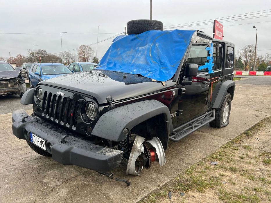 Jeep Wrangler Jeep Wrangler JKU 3,6 zarejestrowany w PL - uszkodzony