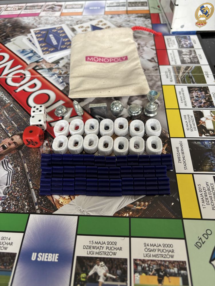 Gra Planszowa Monopoly Edycja Real Madryt