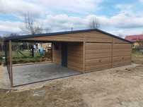 Garaż Blaszany 6x6 6x7 7x7 4x6 8x6 Producent. Każdy Wymiar PROFIL