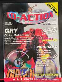 Unikat! CD-Action numer 2/1996 plus cover CD