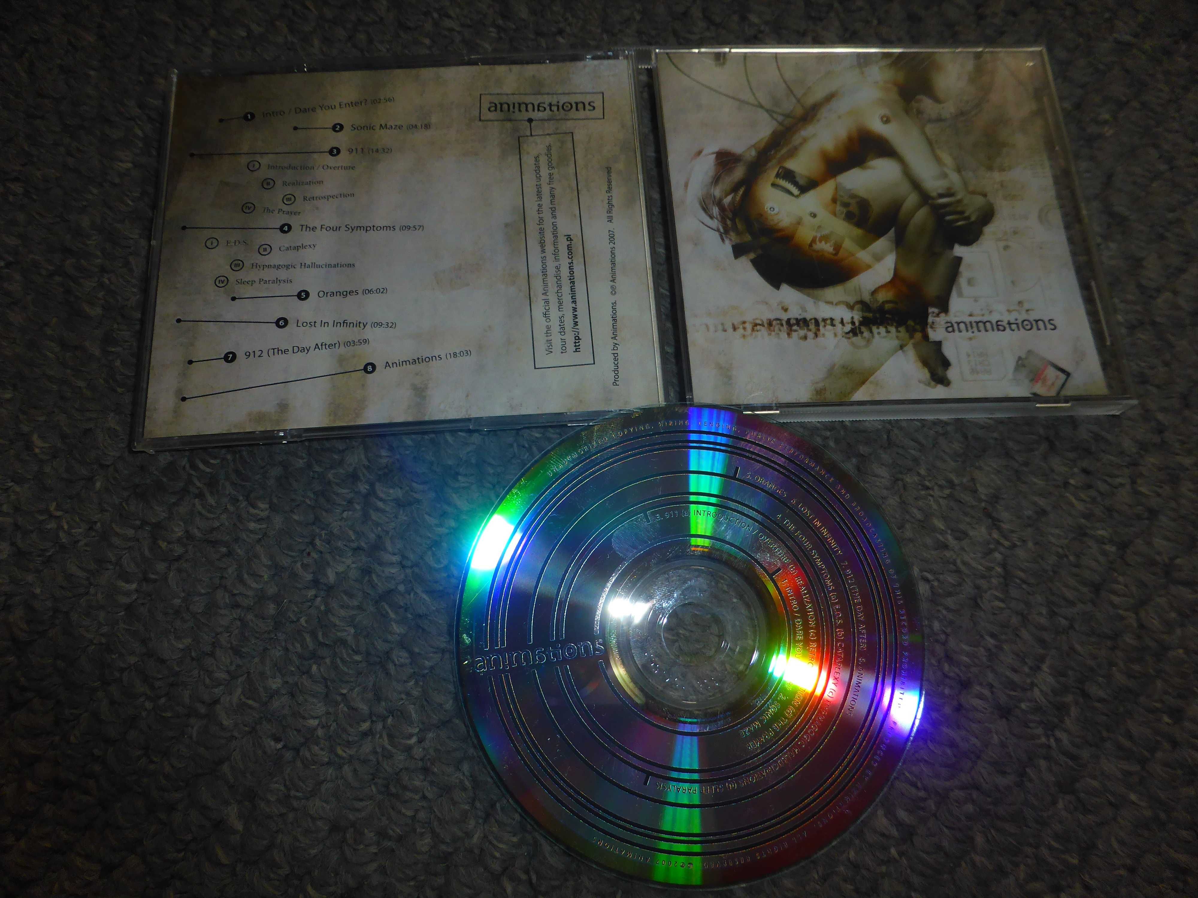 Animations - Animations 2007 wydanie cdr prog metal