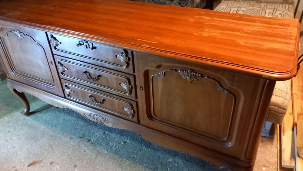 Kredens.witryna.komoda drewniana