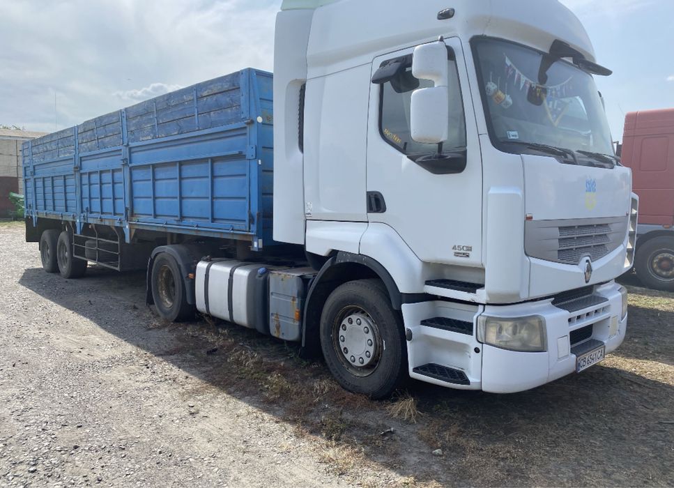 Рено Премиум 450.  10.8dxi Renault premium фура бортова