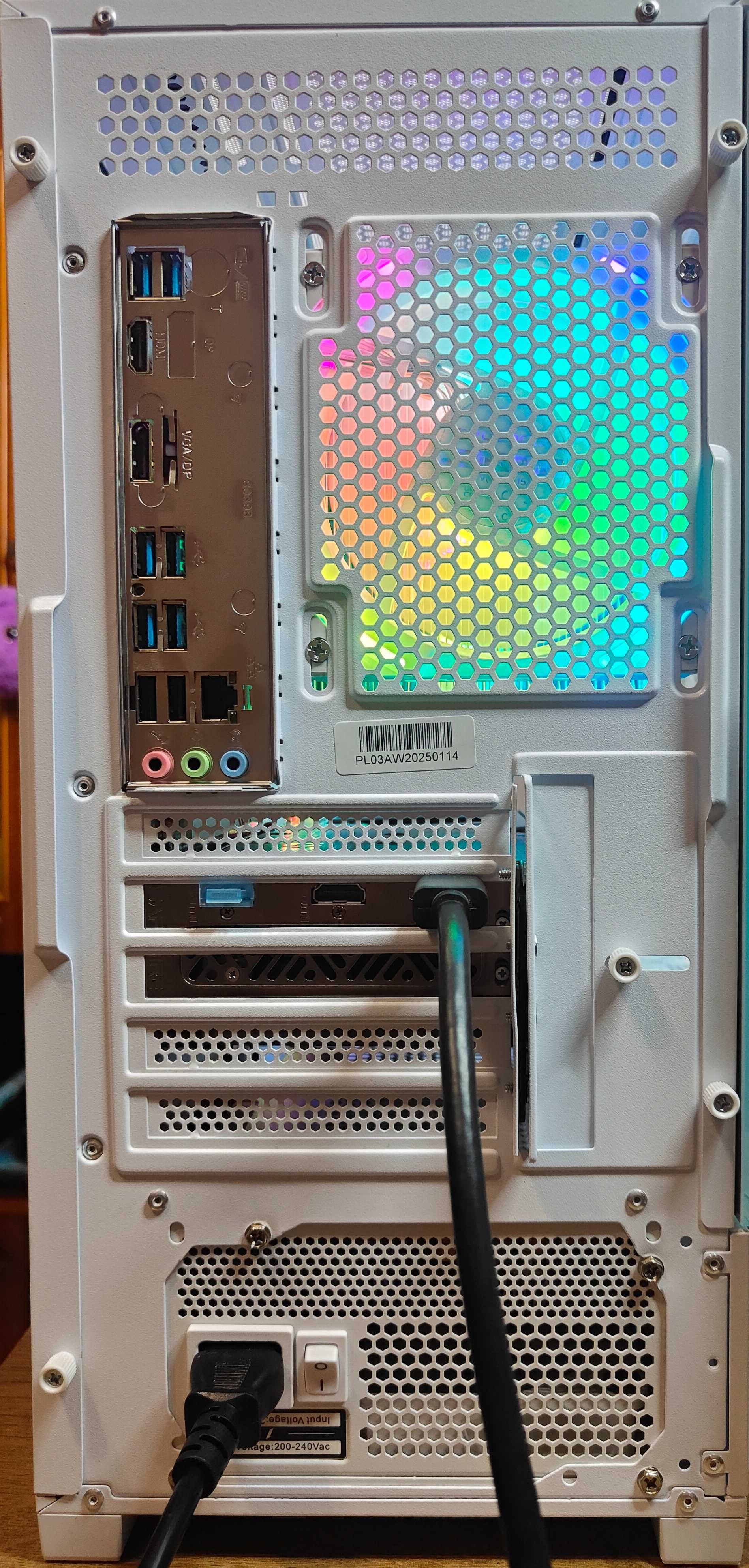 R5 7500F RX9060XT ОЗУ 32G Новий Ігровий Комп'ютер Системний блок ARGB