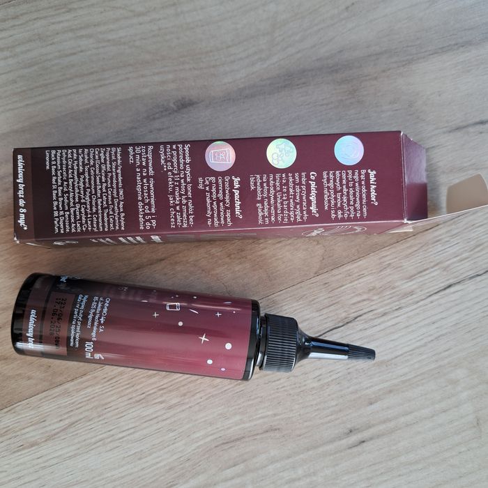 NOWY toner do włosów Only Bio Cherry Cola ciemny wiśniowy odcień