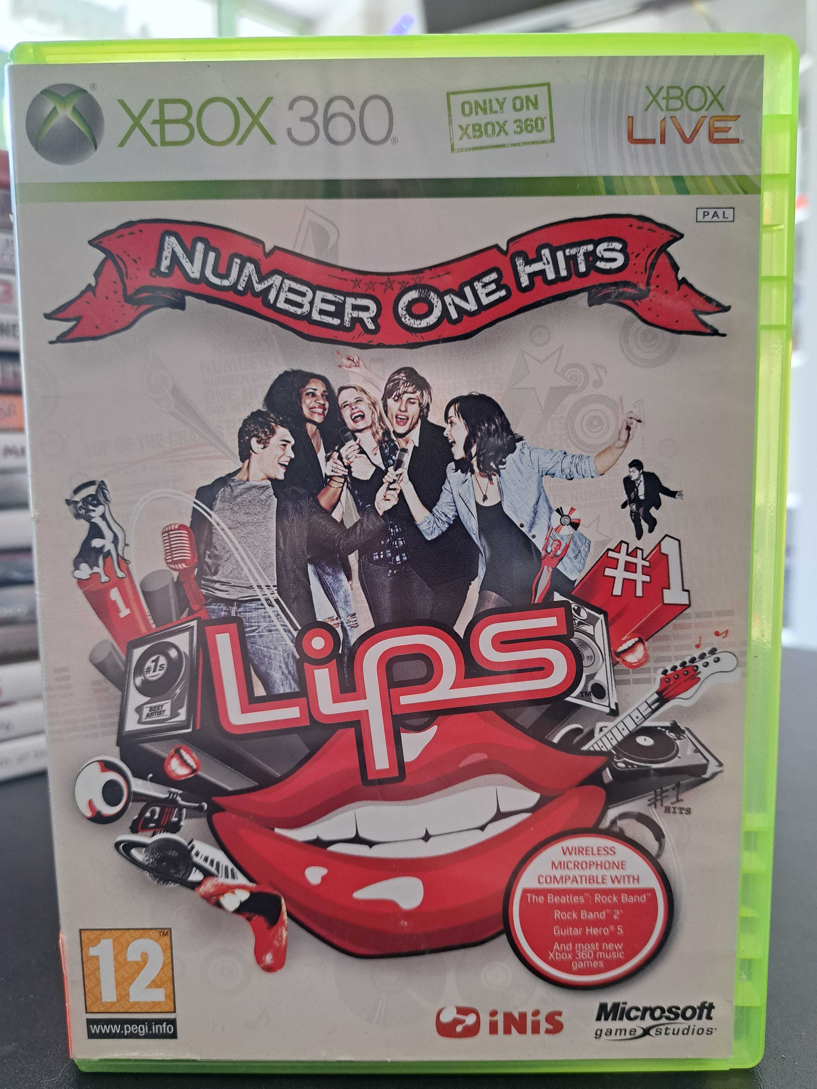Lips: Number One Hits X360 Wysyłka Wymiana Sklep Mokotów