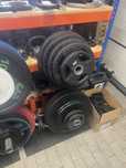Obciążenie Olimpijskie 50mm żeliwne ogumowane 25kg 20kg 15kg 10kg 5kg
