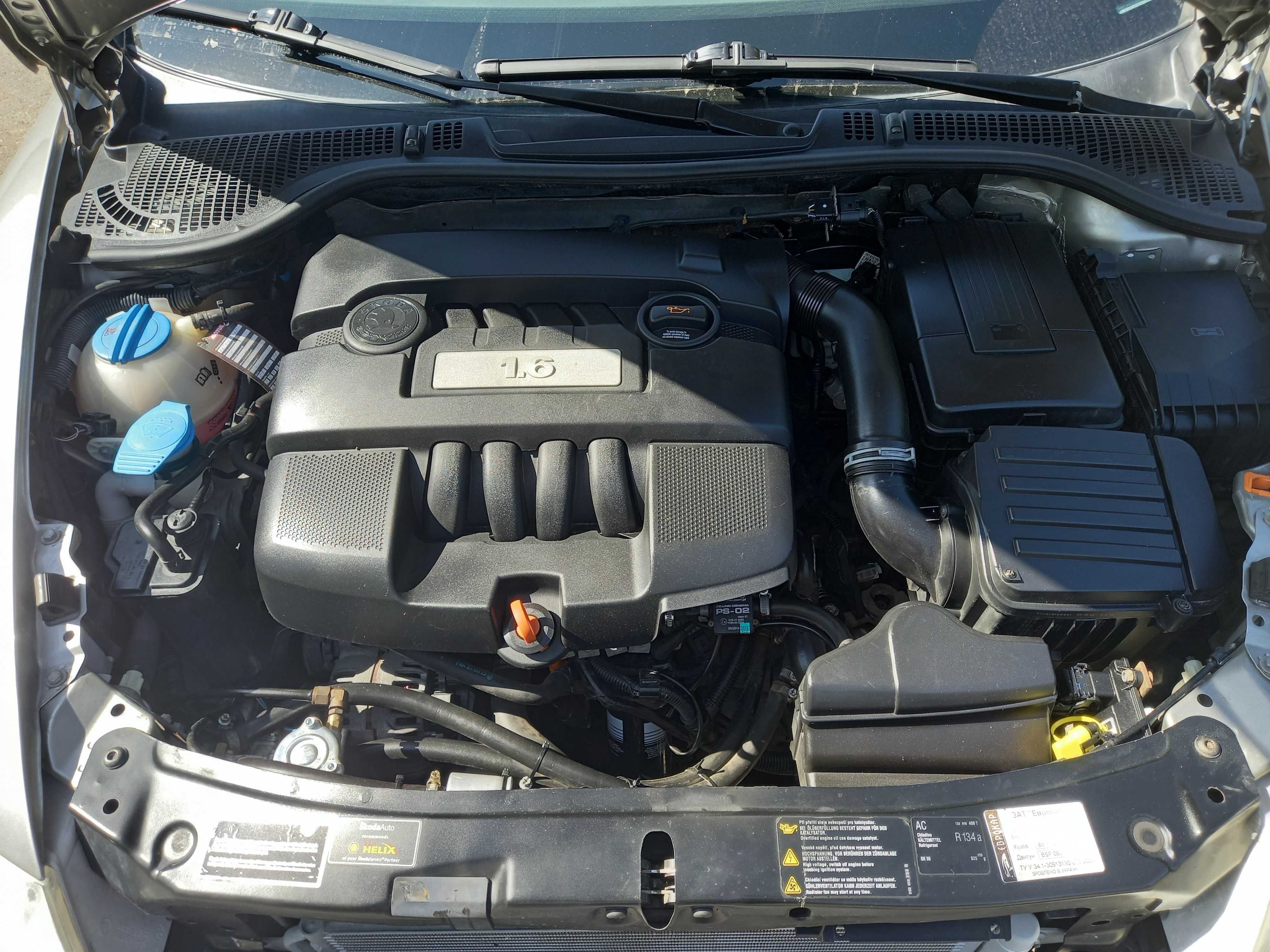 Шкода А5 2008 1.6 MPI Газ/Бензин