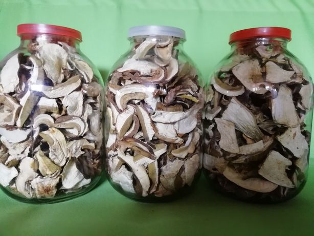 Білі сушені гриби (сушеные белые грибы) з Карпат, 3 л(300 гр) /650 грн
