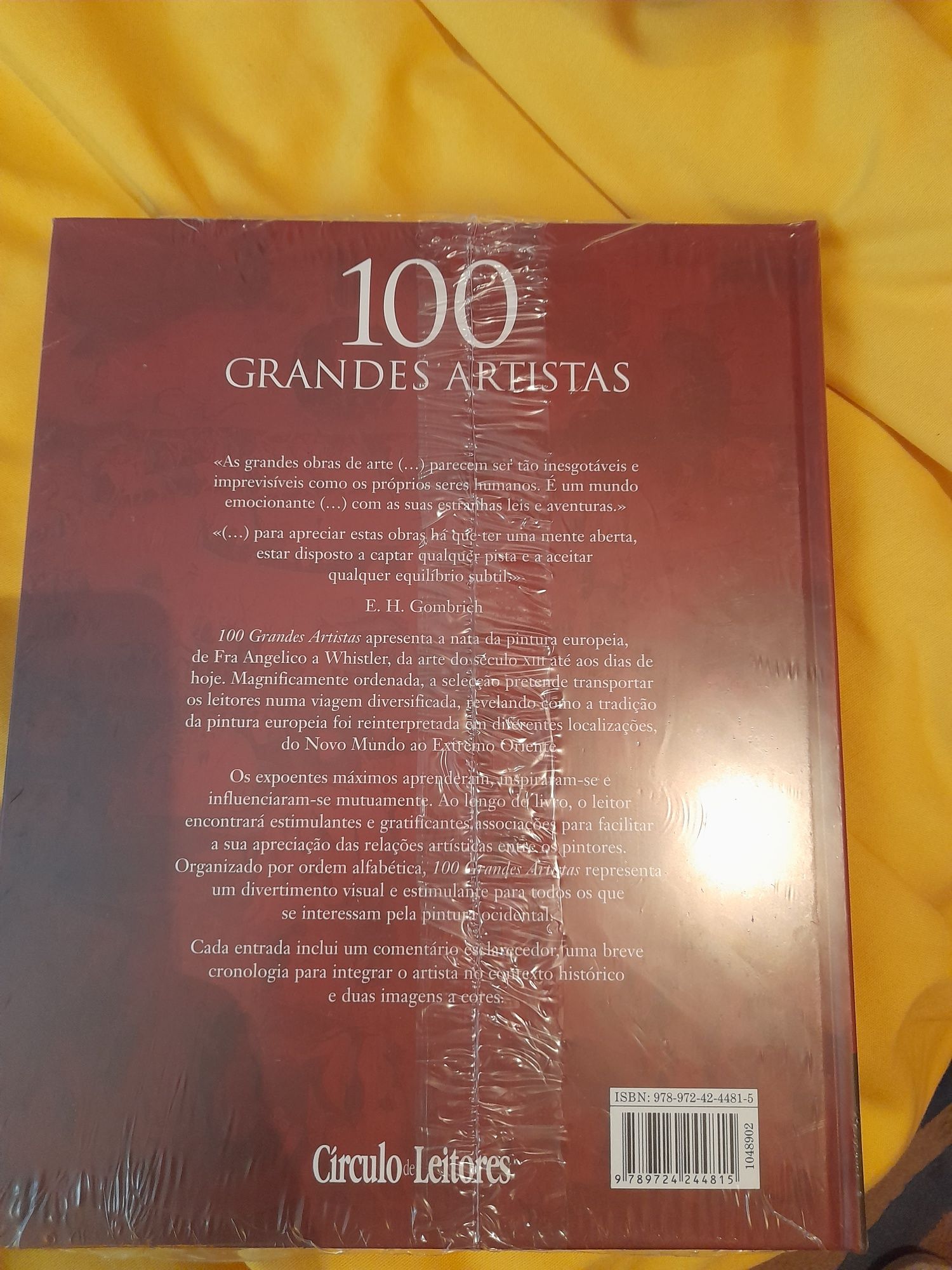 Livro "100 Grandes Artistas"