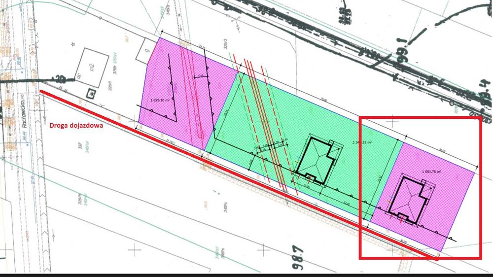 Sprzedam atrakcyjną działkę budowlaną 1000 m2 Majdan