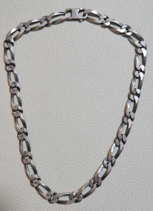 Colar Homem Prata  | 55cm (Comprimento) 98Gr