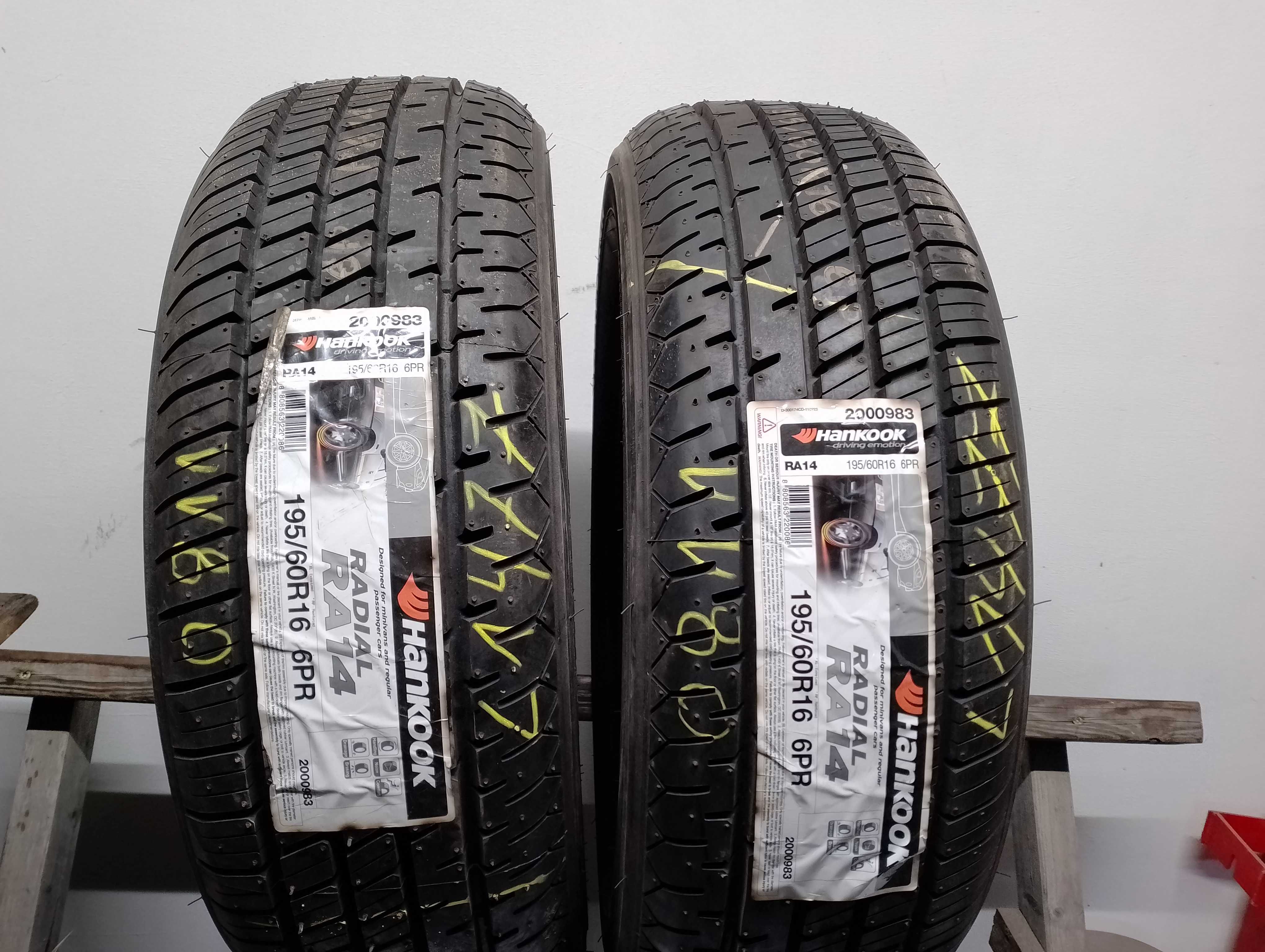 195/60 16 Hankook Radial RA14/ 0811 Obrzycko L1477