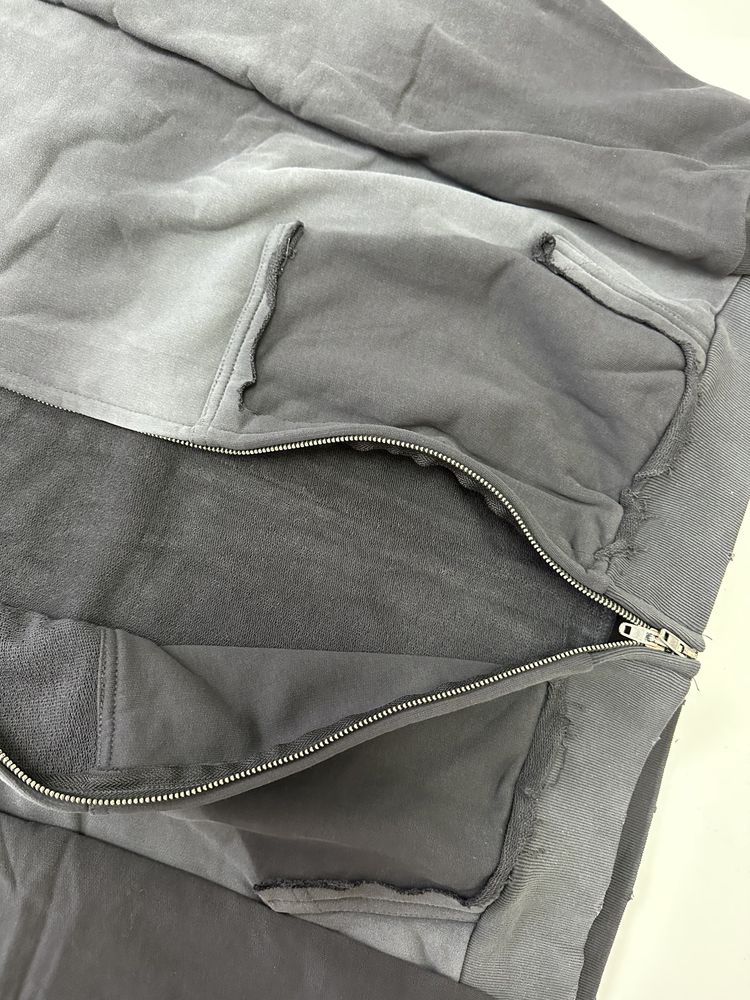 зип худи Balenciaga Washed scotch zip up vetements rick