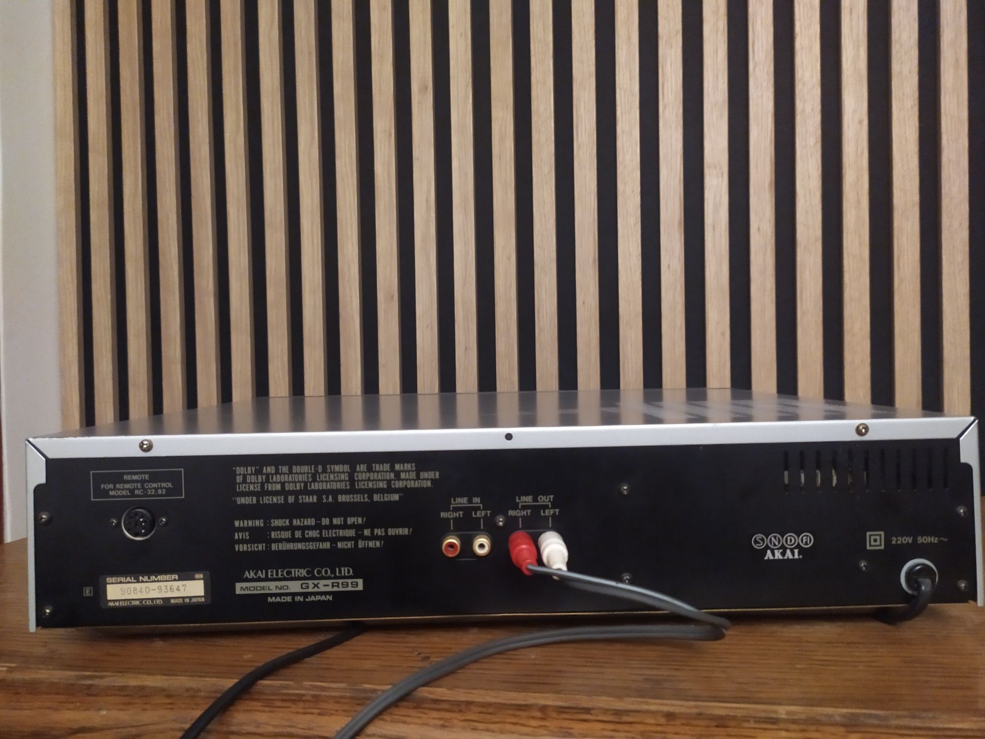 Akai GX R 99 made in Japan