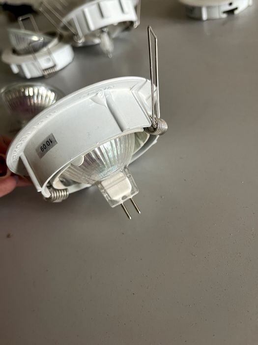 LED embutido teto lote de 5 com 6 led