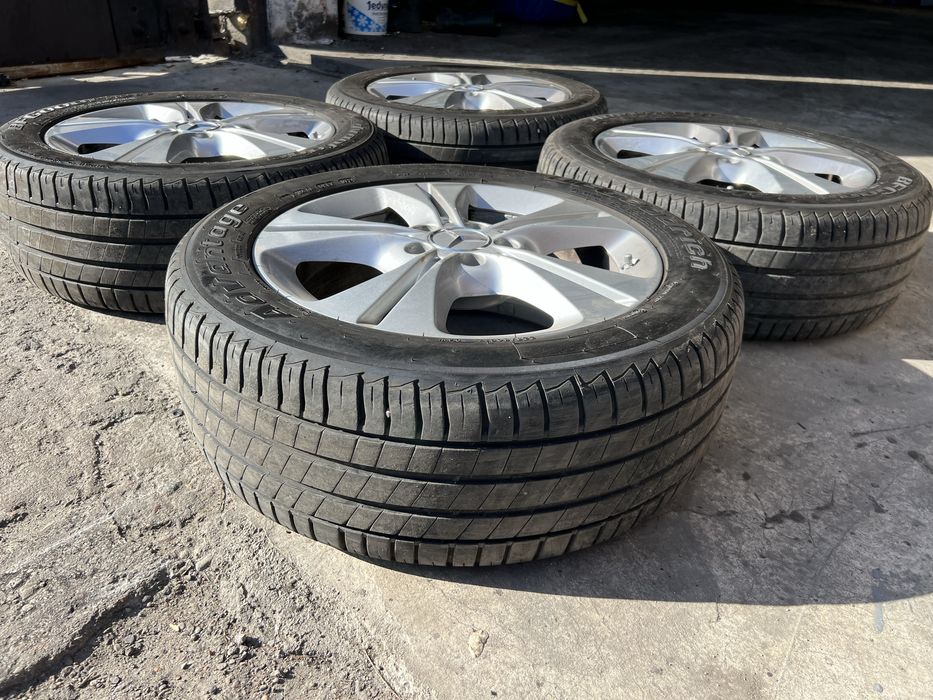 Alufelgi Mercedes w212 225/50/17 opony 2024r!