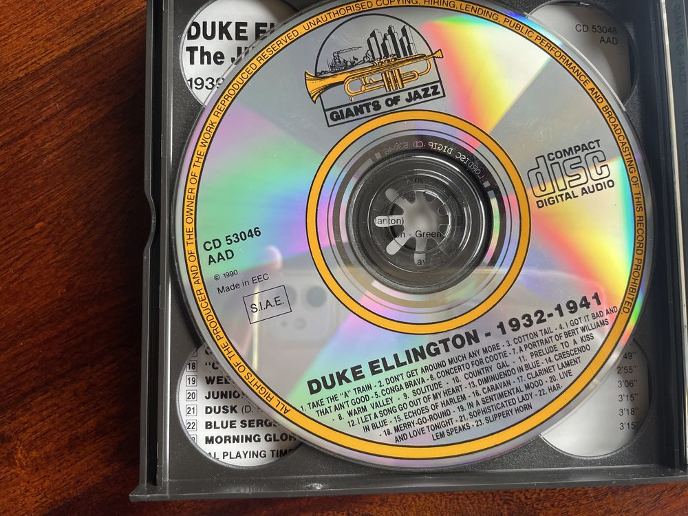 Duke Ellington and his Orchestra 3 CD Giants of Jazz