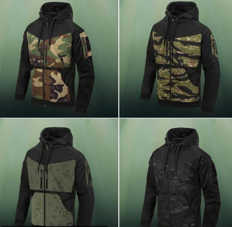 ‼️HELIKON-TEX ТОЛСТОВКА ROGUE FULLZIP куртка худі кофта капюшон карман