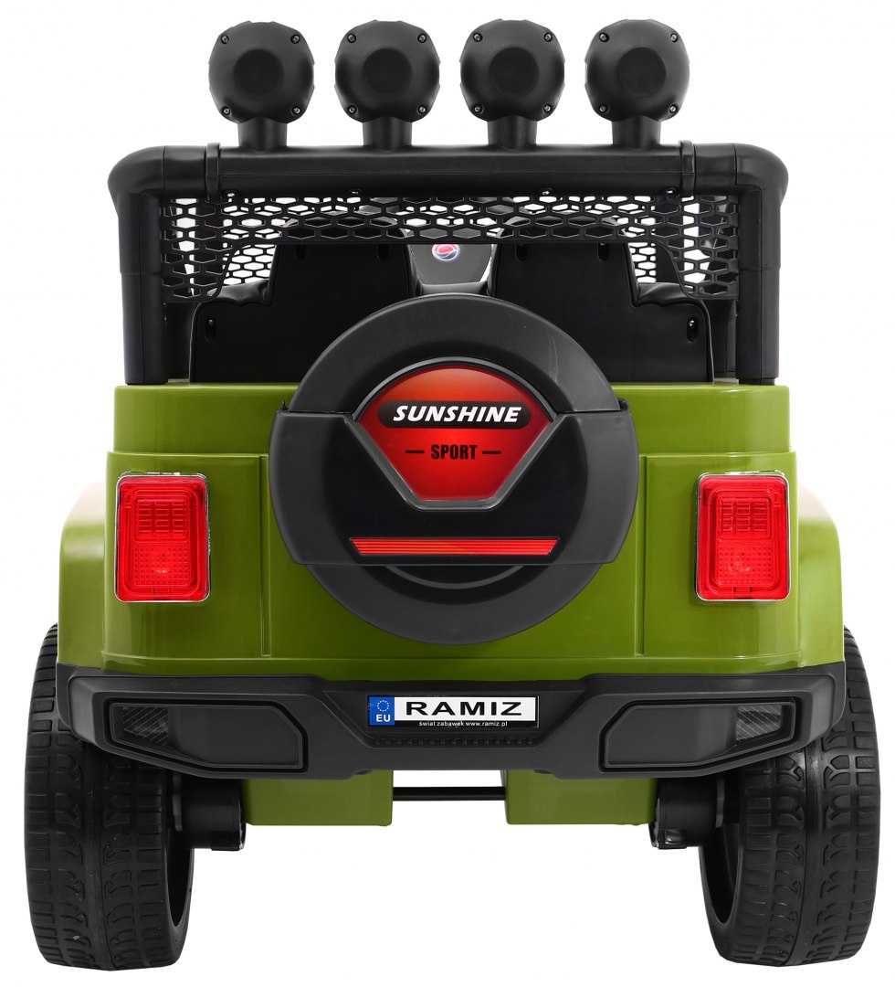 Auto dla dzieci na akumulator Jeep Drifter 4x4 S2388 zielony
