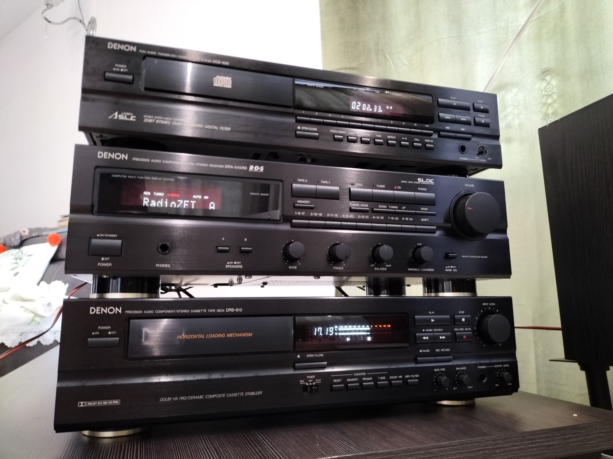 Wieża Denon RDS DRA-545RD