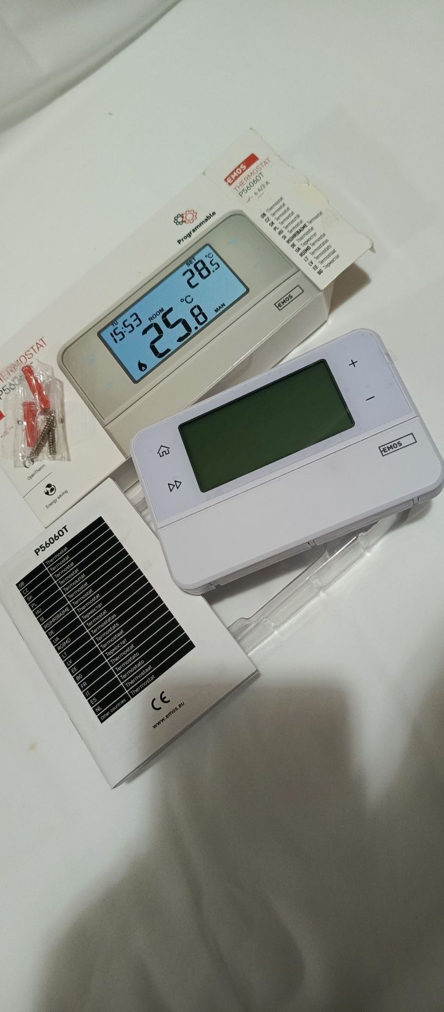 Termostat Pokojowy przewodowy z OpenTherm P5606OT