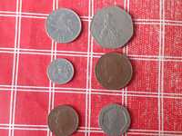 Монеты английские (6шт)