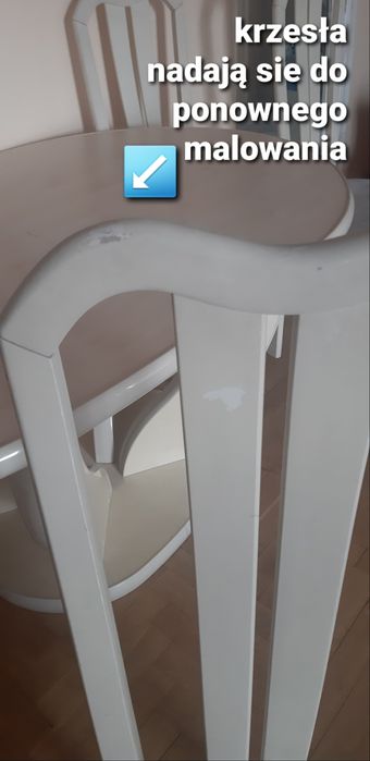 Stół i  4 krzesła
