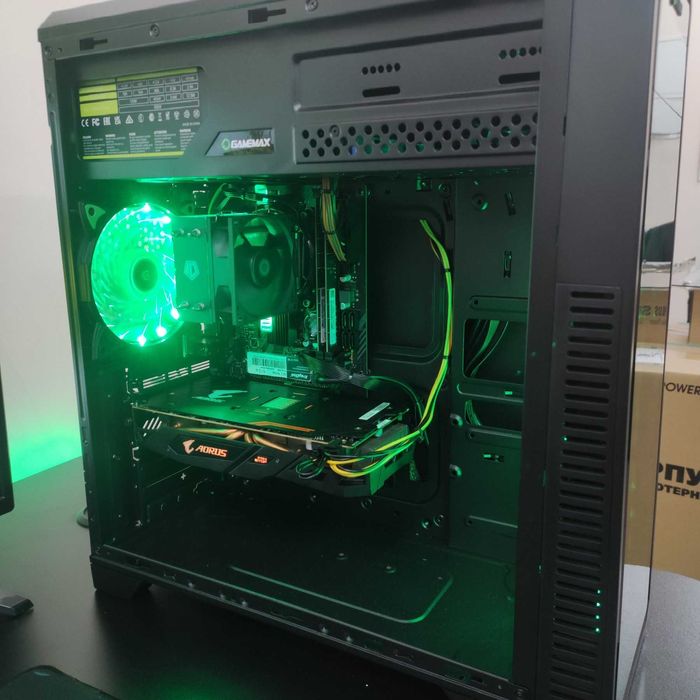 Игровой Компютер Intel Core i7, 16GB RAM, AORUS RX 570 4GB, SSD 512 m2