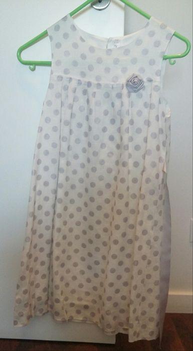 Vestido 1¤ Comunhão/festa - Usado apenas uma vez - Ótimo estado