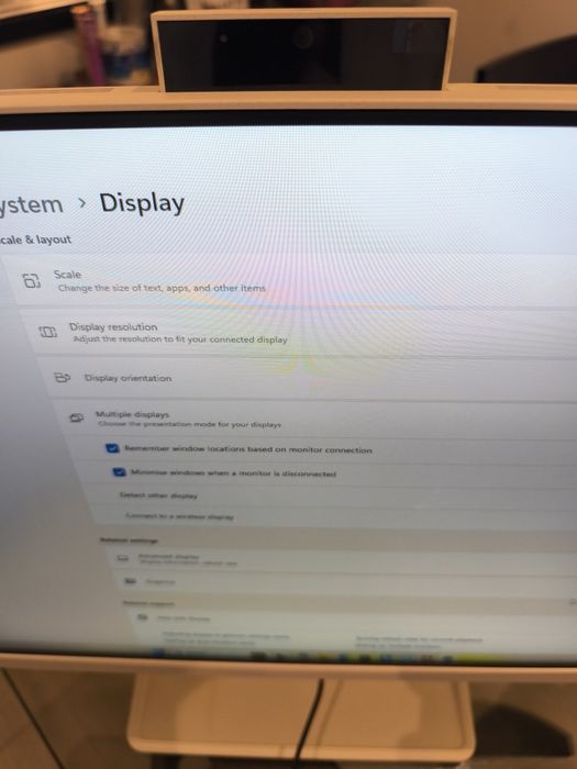 Lenovo All in One PC 24 inch Monitor