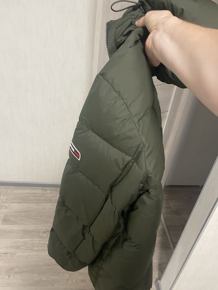 Оригінальна Tommy Hilfiger куртка чоловіча XL пуховик moncker nike