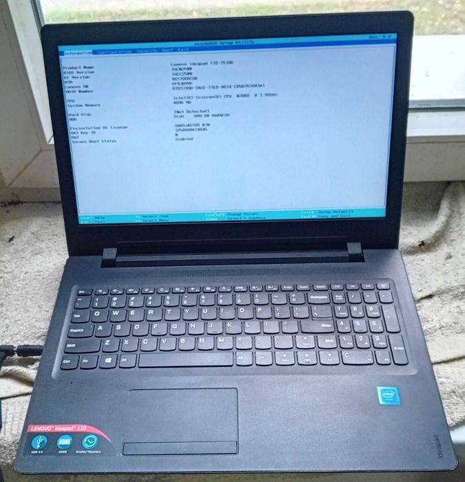 (34)  laptop Lenovo Ideapad 110-15IBR