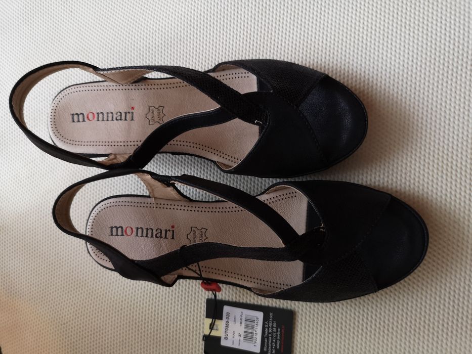 Buty skórzane Monnari
