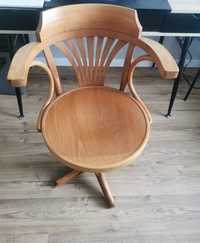 Fotel krzesło obrotowe Thonet retro