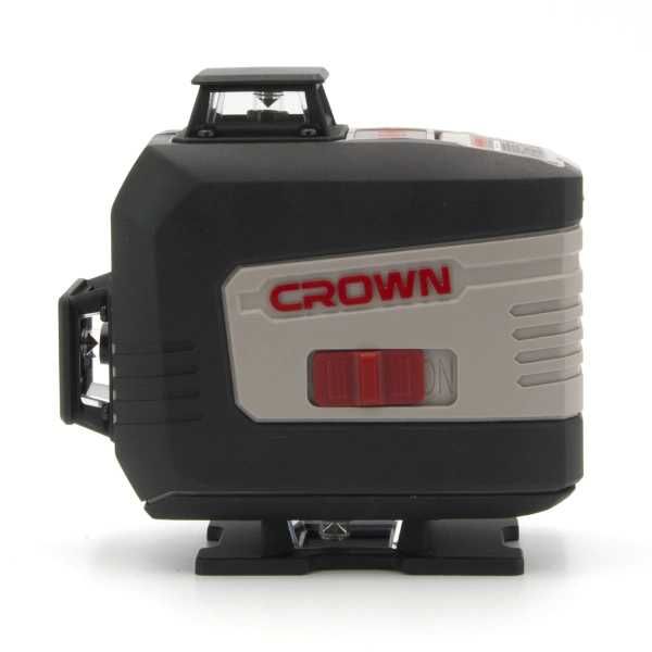 Лазерный уровень CROWN CT44091-R IMC/4D/16 лучей/зеленый/2АКБ/+кейс/Г3