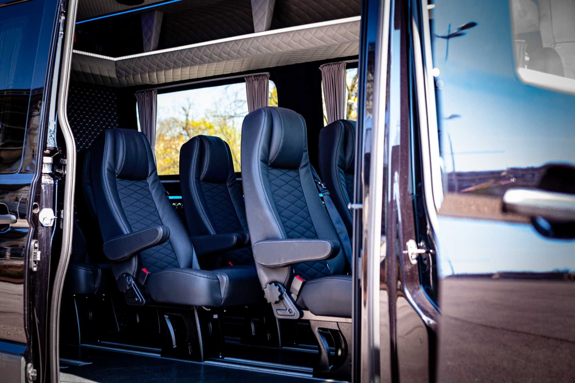 Do wynajęcia – MAN 9-osobowy VIP Class Wolne terminy na sierpień 2025