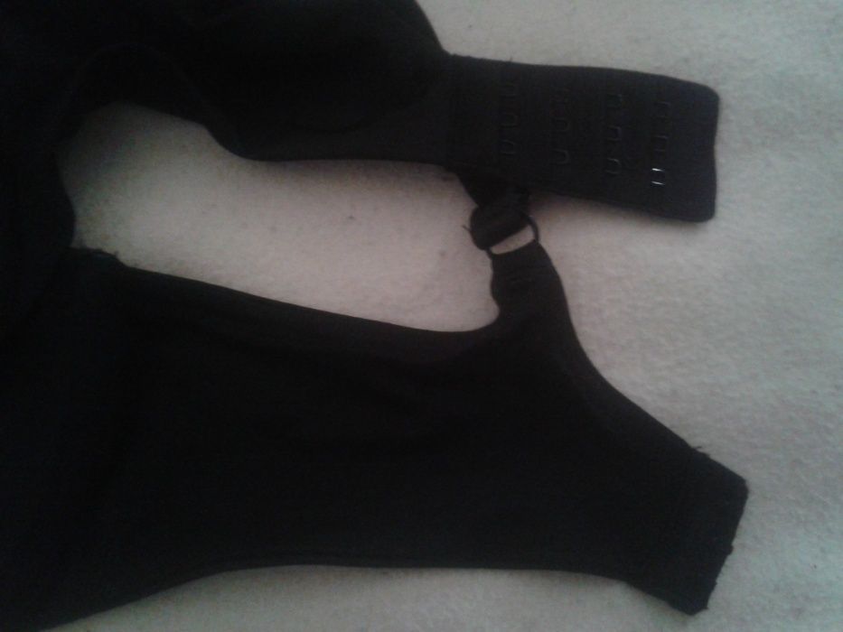 Baixa Preço-Soutien Preto "Padded Bra Improved Comfort" - H&M - NOVO