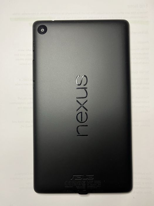 Tablet Asus Google Nexus 7 Wi-Fi - 32GB USADO