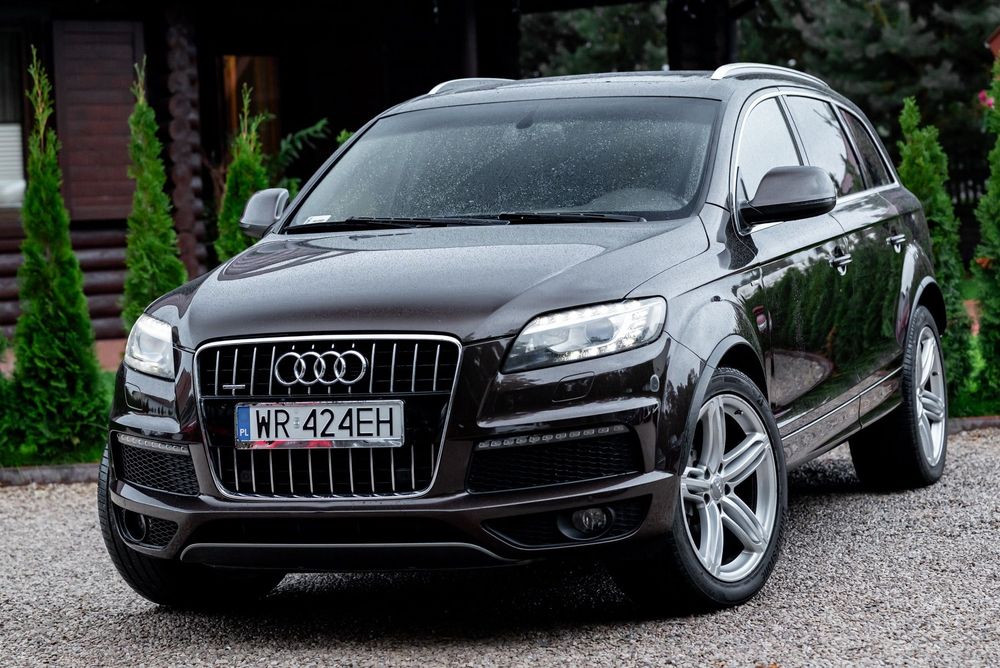 Audi Q7 3.0 D 245KM S-line Lift Quattro Xenon Led Panorama BOSE Navi Kamera