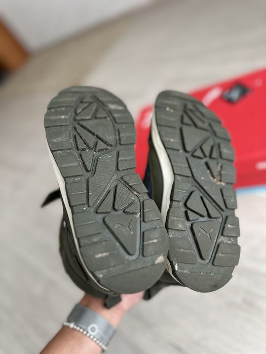 Зимові чоботи puma, ботинки на зиму