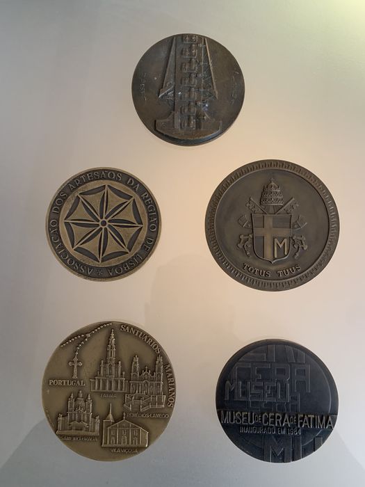 Medalhas em bronze