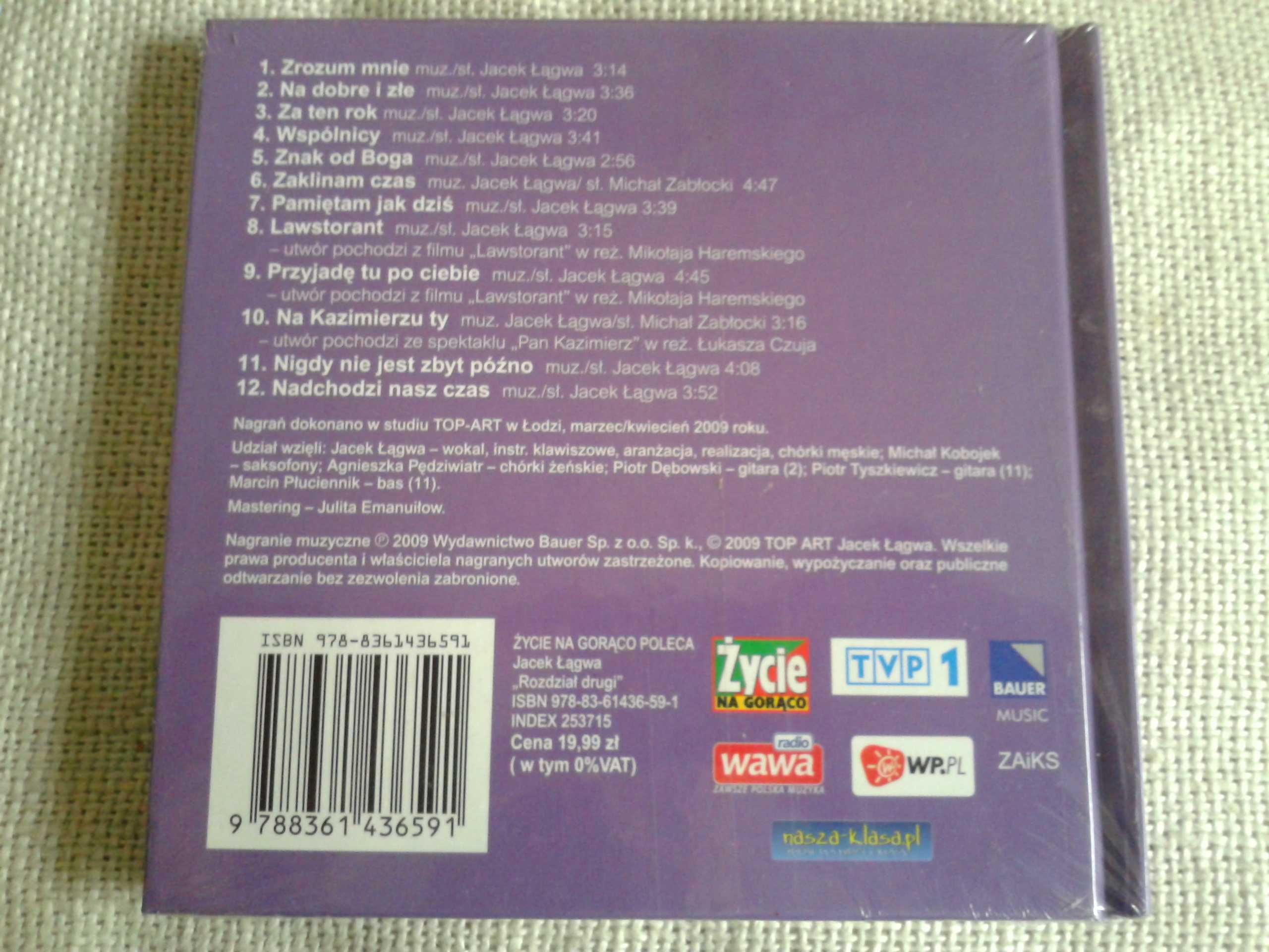 Jacek Łągwa – Rozdział Drugi  CD