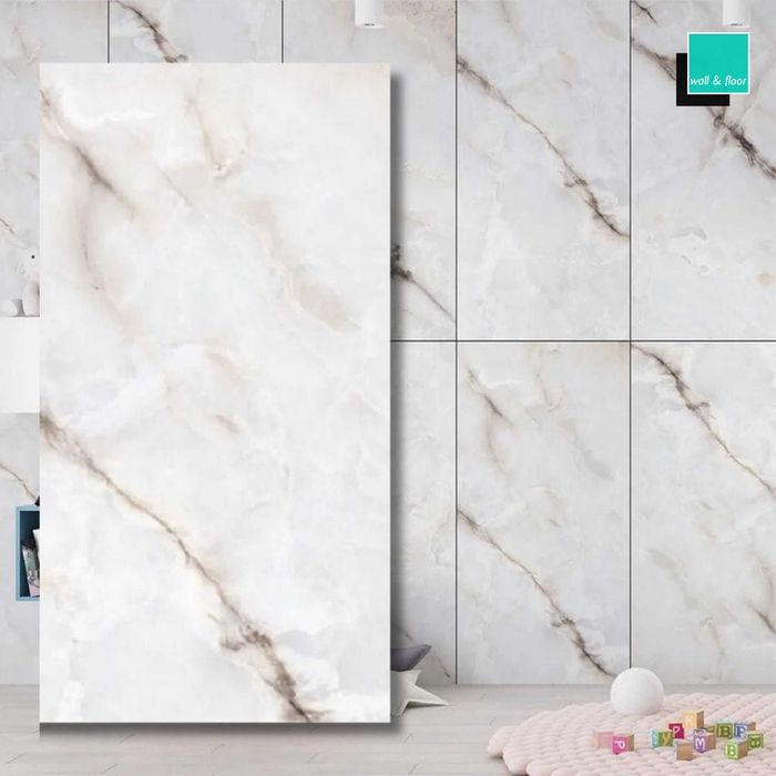 Gres imitujący marmur Marble Liera Onyx Dusk 120x60x0,9 cm Płytka