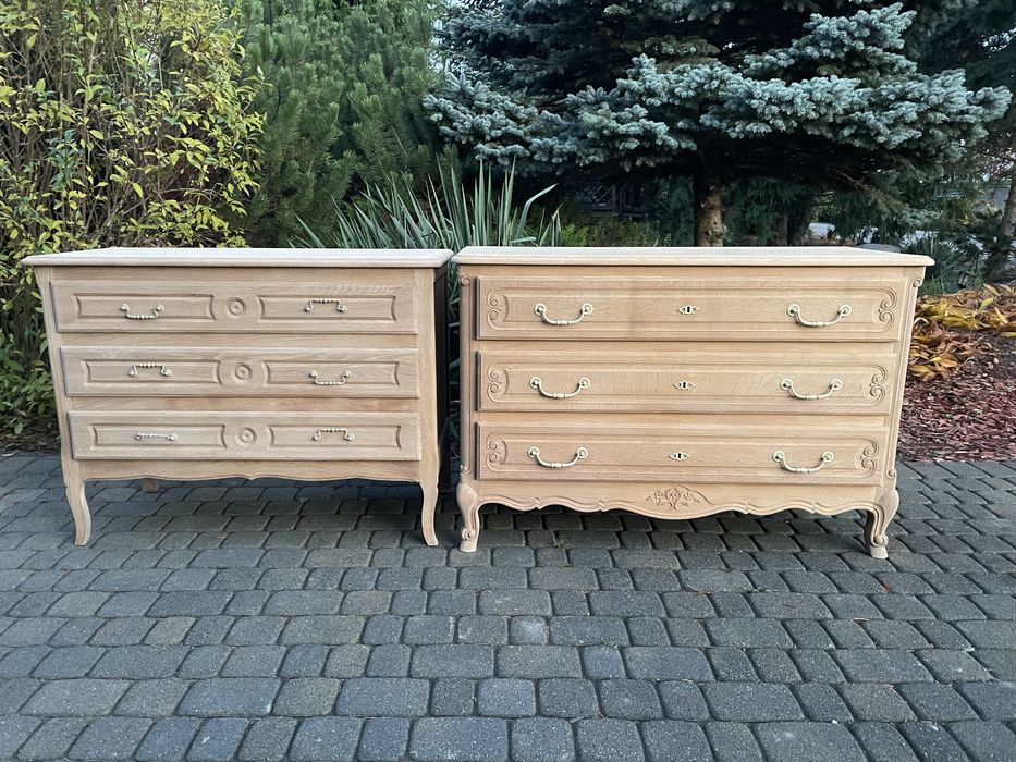 Komoda ludwikowska  oczyszczona Ludwik XV